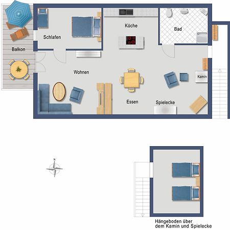Ferienwohnung Auf Der Ruebenburg Barnsen Ngoại thất bức ảnh